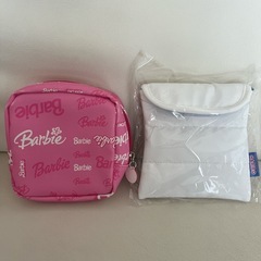 日本未発売　Barbie ピンク 韓国 BOH HARIBO コラボ　ポーチ の画像