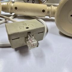 ジャンク ダイヤル式電話機の画像