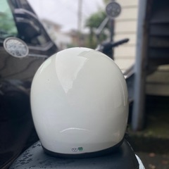 バイク　50cc  原付バイク　ヘルメット付きの画像