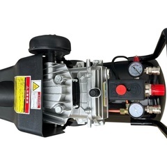 美品 エアコンプレッサー ABD025BK 25L 100V 1.5KW 2HP の画像