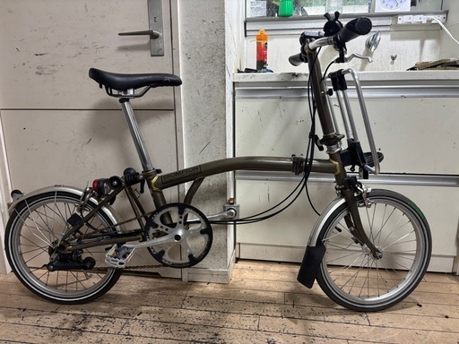 BROMPTON ブロンプトン 折りたたみ自転車付属品多数 (はる) 東