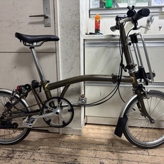 BROMPTON ブロンプトン 折りたたみ自転車　付属品多数