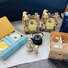 生活雑貨 サングラス メガネ 陶器 鍋 置き物 まとめ売り 1点 1000円 の画像