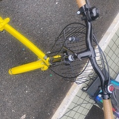 20インチ　折りたたみ自転車　中古　リサイクルショップ宮崎屋佐土原店R7.6.23の画像