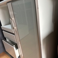 ●ニトリ キッチンカウンター ポスティア90●の画像