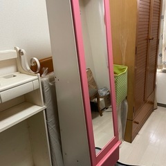 立ち鏡収納ケースの画像