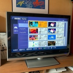 HITACHI  液晶テレビ📺　L37-X01 外付ハードディスクの画像