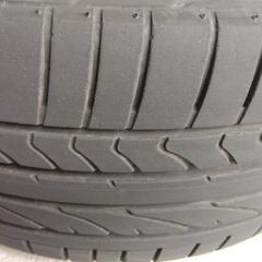 タイヤ代工賃全部込み! 225/50R18 ブリヂストン.POTENZA.RE050A 中古タイヤ2本セット!の画像