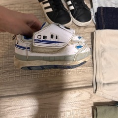 100cmラルフローレン　シャツとパンツ、甚兵衛、靴のセットの画像