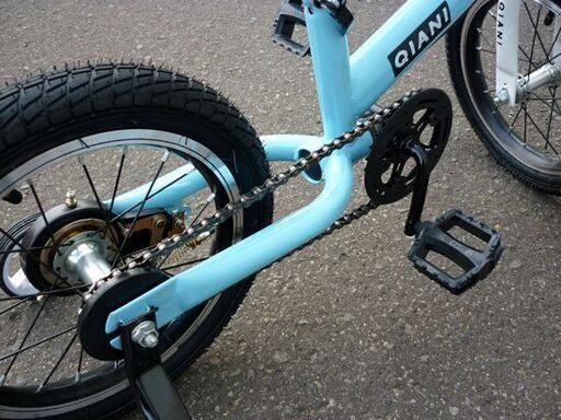 ☆未使用品 組立品 QIANI 2in1バランスバイク キックバイク 補助輪付き 14