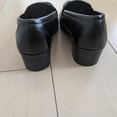 セダークレスト黒ローファー23cm（一度のみ使用・美品）の画像