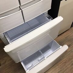 [ジャングル広陵店]　冷蔵庫　シャープ　2017年製　455Lの画像