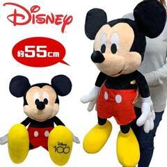 ディズニー　100周年 記念　ぬいぐるみ　ミッキーマウス　約55cm