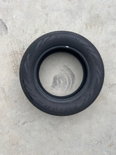 新品外し中古タイヤ交換込み195/65R15 91H ブルーアースRV03年製2024