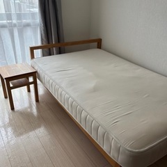 取りにきてくださる方無料で譲ります　セミダブルベット