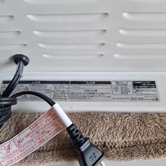 【通電、動作確認済み】山善　電気ストーブ　白　の画像