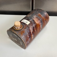 大正•昭和初期 陶器製 湯たんぽ かまぼこ型 レトロ アンティー...