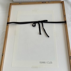 小磯良平　複製　絵画　額付き　（引き取り）の画像