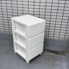 白　引き出し収納ケース
