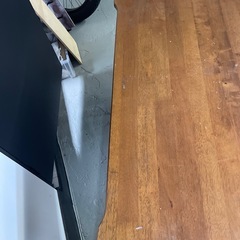 ワークデスク　引き出し付きの画像