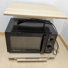 セット 単機能電子レンジ 家庭用電子レンジ ターンテーブル レン...