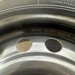 14インチタイヤホイールセットの画像