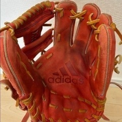 adidas 軟式グローブ　大人用の画像