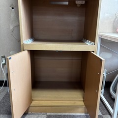 【格安販売】株式会社マルカ　レンジラック　キッチン収納　の画像