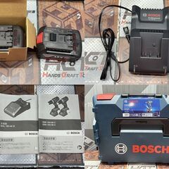 【中古】ボッシュ BOSCH GSR18V-90C ドライバドリル バッテリ×2・充電器付き【ハンズクラフト佐賀】の画像