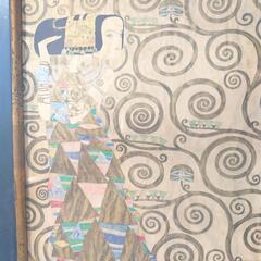 クリムト絵画　傷汚れありの画像