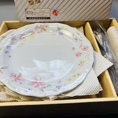 7403 フォーク付 スパゲティーセット ナルミ 鳴海 希少 食器の画像