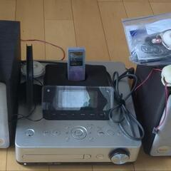 SONY CMT-E300HD コンポ　WALKMAN　NW-S...