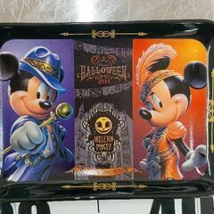 0623-255 2014ハロウィン　ミッキーミニープレート