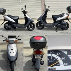⭐️レッツ2快速2スト❗️バッテリー・シート・プラグ・エアクリなどなど新品交換済みで快調⭐️の画像