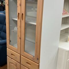 大川家具 食器棚 No.2282● ※現金、クレジット、スマホ決済対応