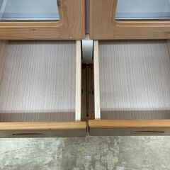 大川家具 食器棚 No.2282● ※現金、クレジット、スマホ決済対応の画像