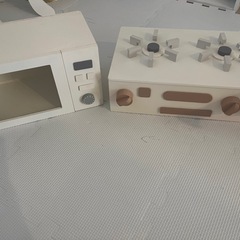 美品♡木製おまままごと　キッチンセット