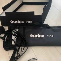 新品未使用Godox FS50 クイックリリース長方形ソフトボックス ライトディフューザー グリッドと柔らかい布付き 製品写真スタジオ照明 ライブストリーム Godox FH50Bi/FH50R フレキシブル LED ライトと互換性ありの画像