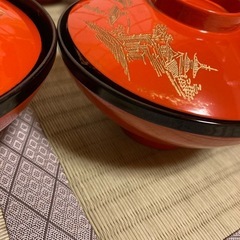 お椀 5セット 蓋付きの画像
