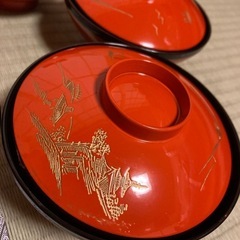 お椀 5セット 蓋付きの画像