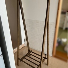 木製ハンガーラック