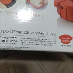 ☆★電子レンジ圧力鍋 新品未使用★☆の画像