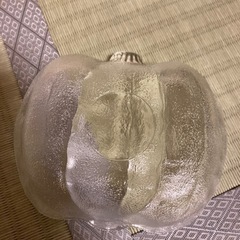 かぼちゃの形 お皿 ガラス食器の画像