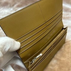 タケオキクチTAKEOKIKUCHIロングウォレット二つ折り長財布さいふサイフ黒 ブラックメンズの画像