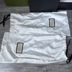 GUCCI 箱　グッチ　シューズ　袋　紐の画像
