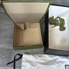 GUCCI 箱　グッチ　シューズ　袋　紐の画像