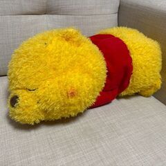 プーさん　ぬいぐるみ　高さ：約18cm 横幅：約50cm  奥行...