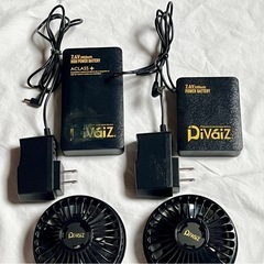 DiVaiz 空調服バッテリー10050mAh．5200mAhの画像