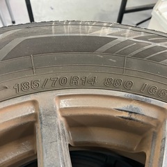 スタッドレス　185/70R14の画像