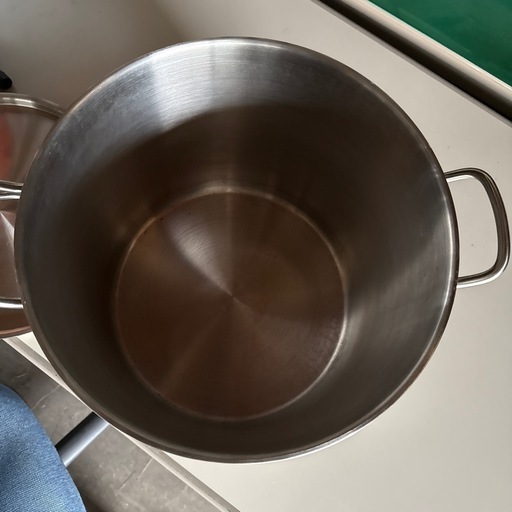 トラモンティーナ ステンレス 22.7L IH電磁調理器対応 直径33cm　寸胴鍋 鍋 業務用 厨房用